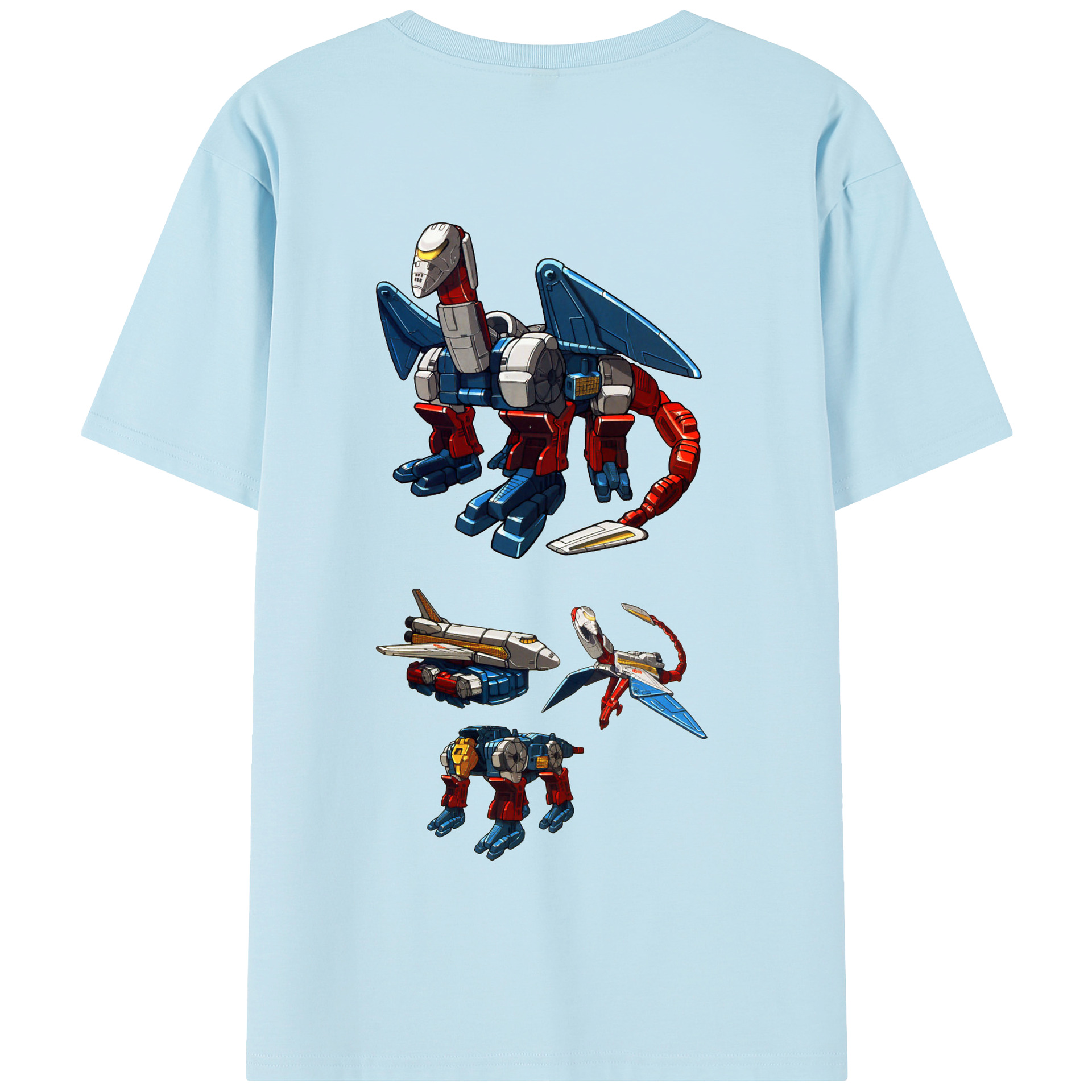 （画像用）  綿100％半袖Tシャツ（背面プリント）